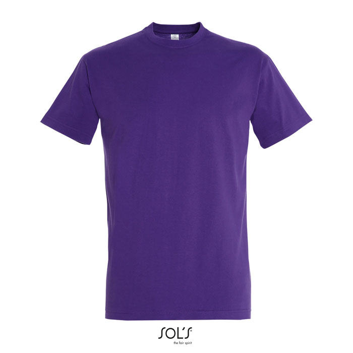 Tshirt homme publicitaire coton 190g - IMPERIAL Violet foncé